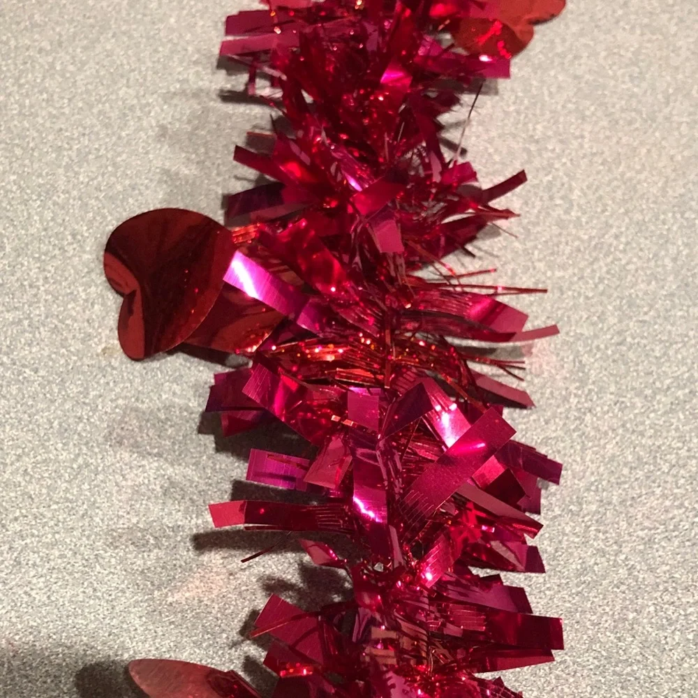 Festive Red Heart Garland Bundle